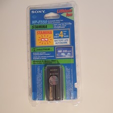 Genuine Sony NP-F550 NPF550 Li-Ion Camcorder battery Brand new in Sealed Package