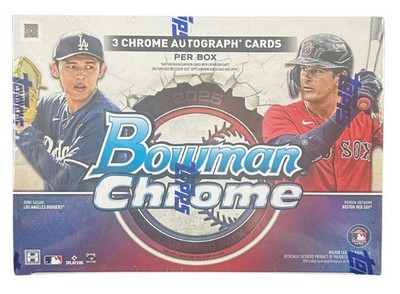 2025 Bowman Chrome Baseball Breaker's Delight Box | eBay