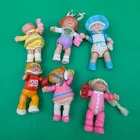 Vintage Lot of 6 1984 Cabbage Patch Kids Mini PVC Figurines