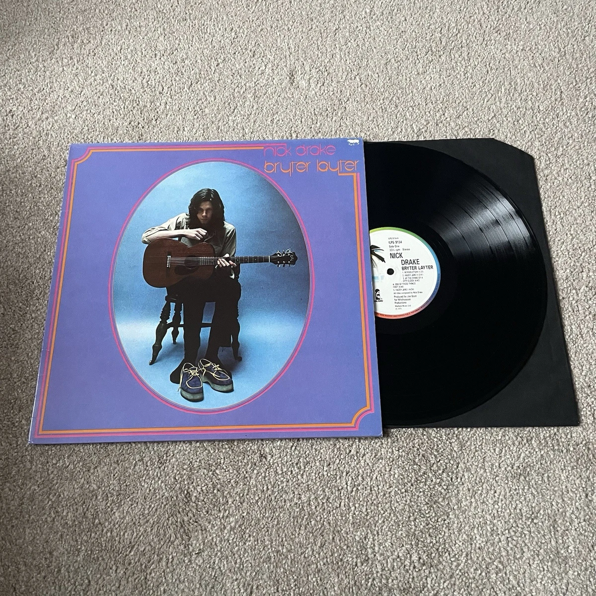 Nick Drake Rock 33 RPM Speed Vinyl Records for sale | eBay
