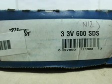 Martin 3 3V 600 SDS V-BELT PULLEY QD Sheave Cast Iron 3 Groove,-New In Box