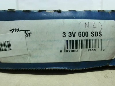 Martin 3 3V 600 SDS V-BELT Riemenscheibe QD Guss Eisen 3 Rille - Neu In Box