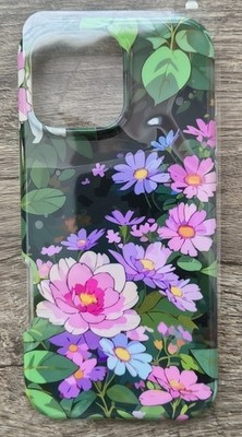 iPhone 16 Pro Max Magnetic Case MagSafe-Floral Green Silicone Tropical