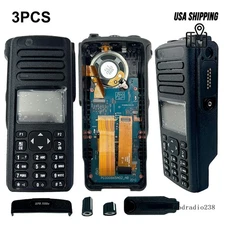 3PCS Repair Front Housing Case For XPR7550e DGP8550e XPR with Mic LCD Mainboard