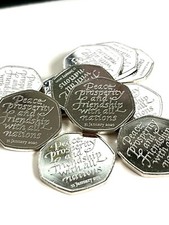 UNC 2020 BREXIT 50p Peace Prosperity Friendship UNCIRCULATED Fifty Pence COIN