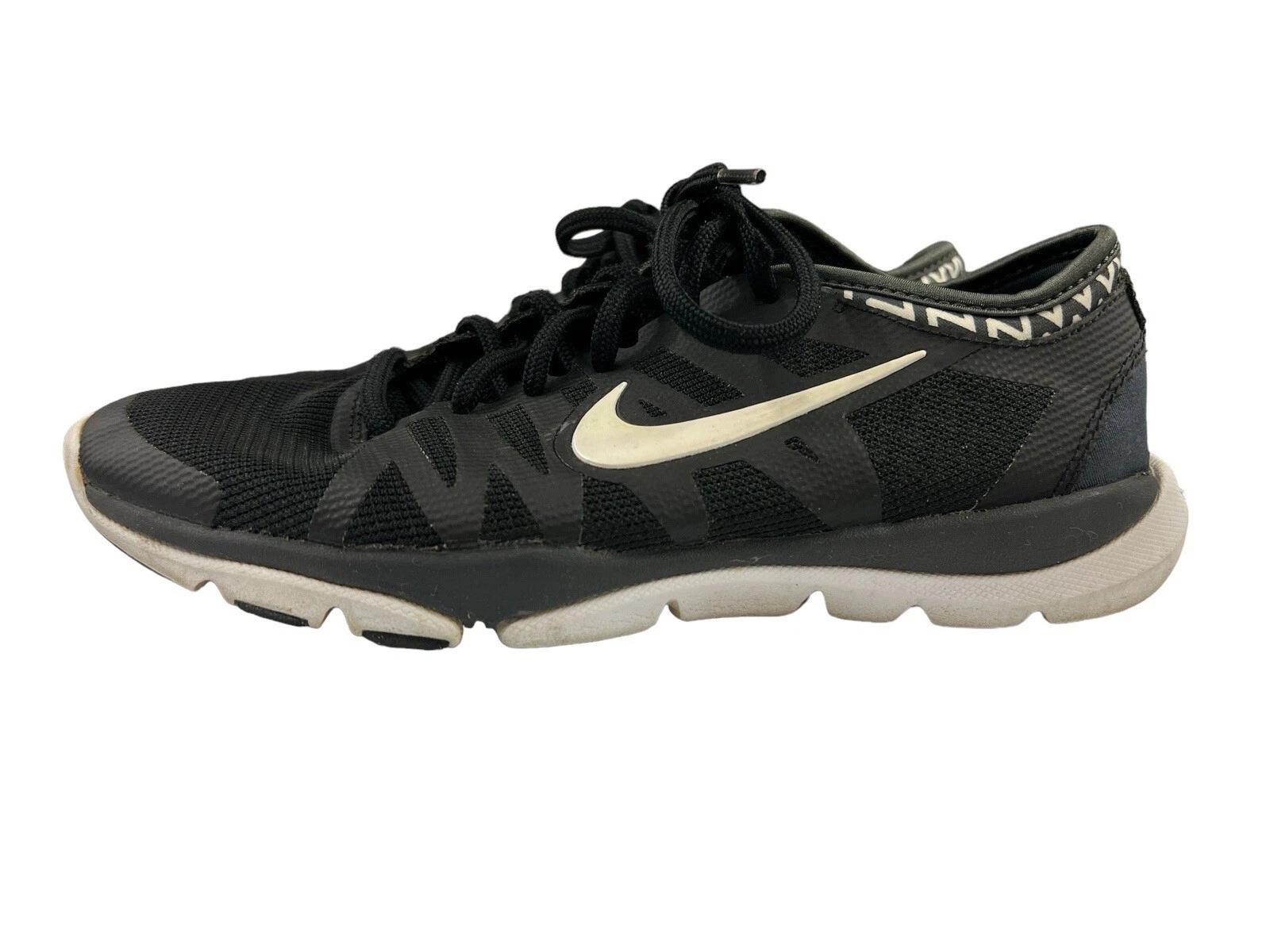 Baskets d'entraînement noires Nike Flex Supreme TR3 pour femmes taille 7,5