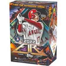 2022 Topps Fire MLB Baseball Factory Sealed Retail Blaster Box