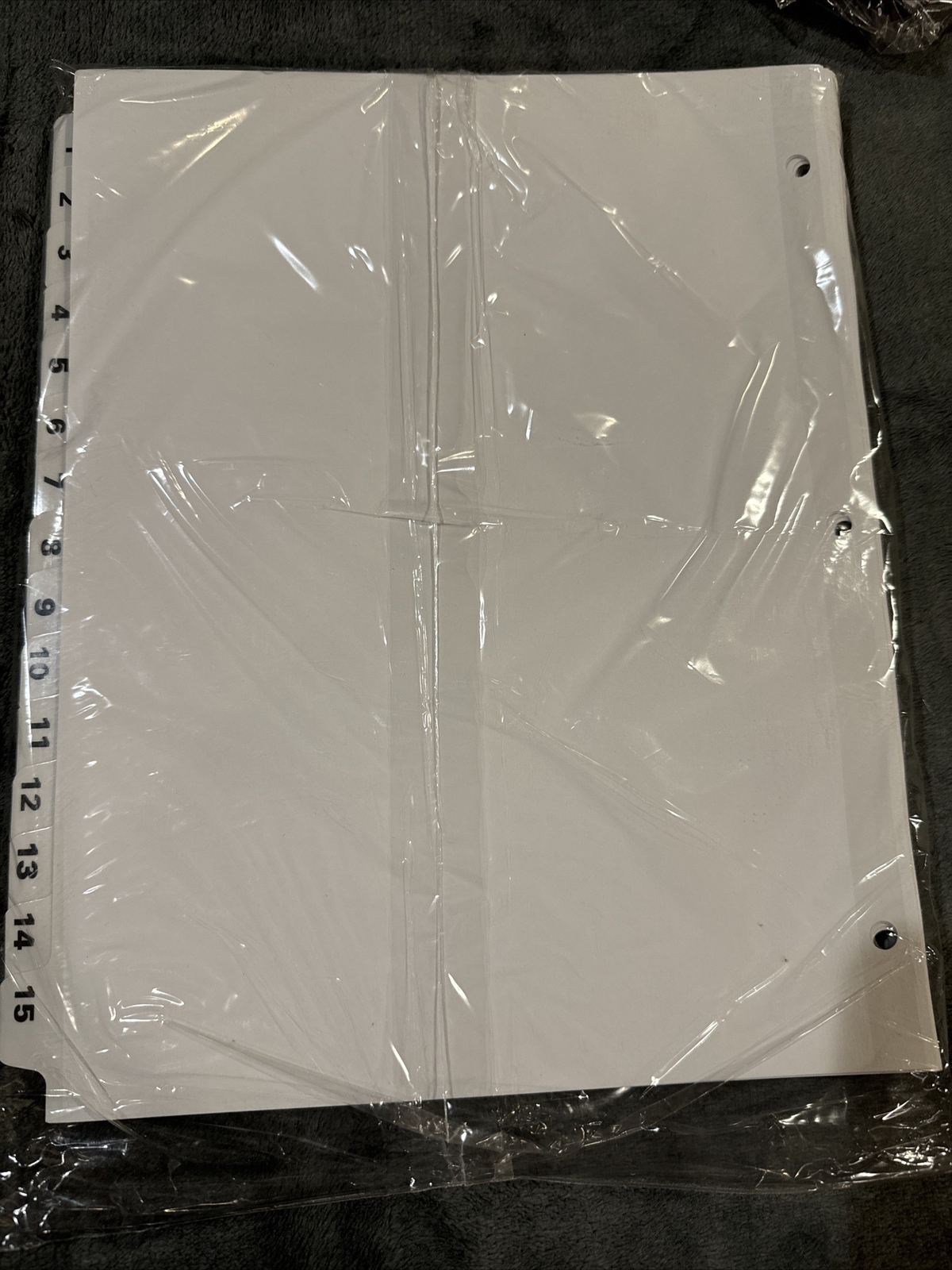 NEW Avery Ready Index Table of Contents Dividers 15 Tab 3 Sets 11079