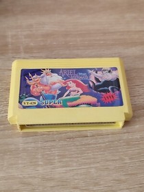 NES FAMICOM ARIEL THE LITTLE MERMAID JAPANESE VERSION GAME ONLY USED CONDITION