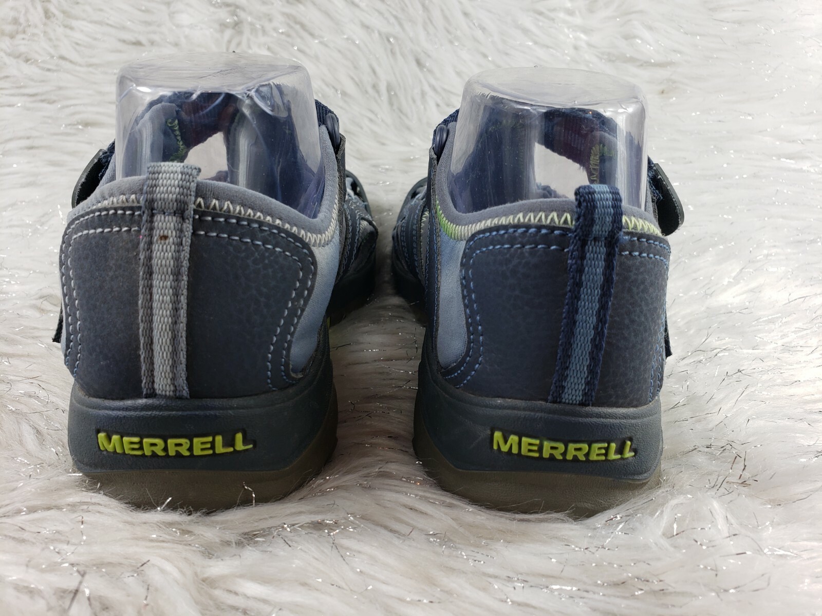 MERRELL sandali casual da donna in pelle blu idro taglia 6 37