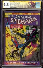 Amazing Spider-Man # 102 CGC 9.4 SS White (Marvel,1971) Roy Thomas Sketch + Sig