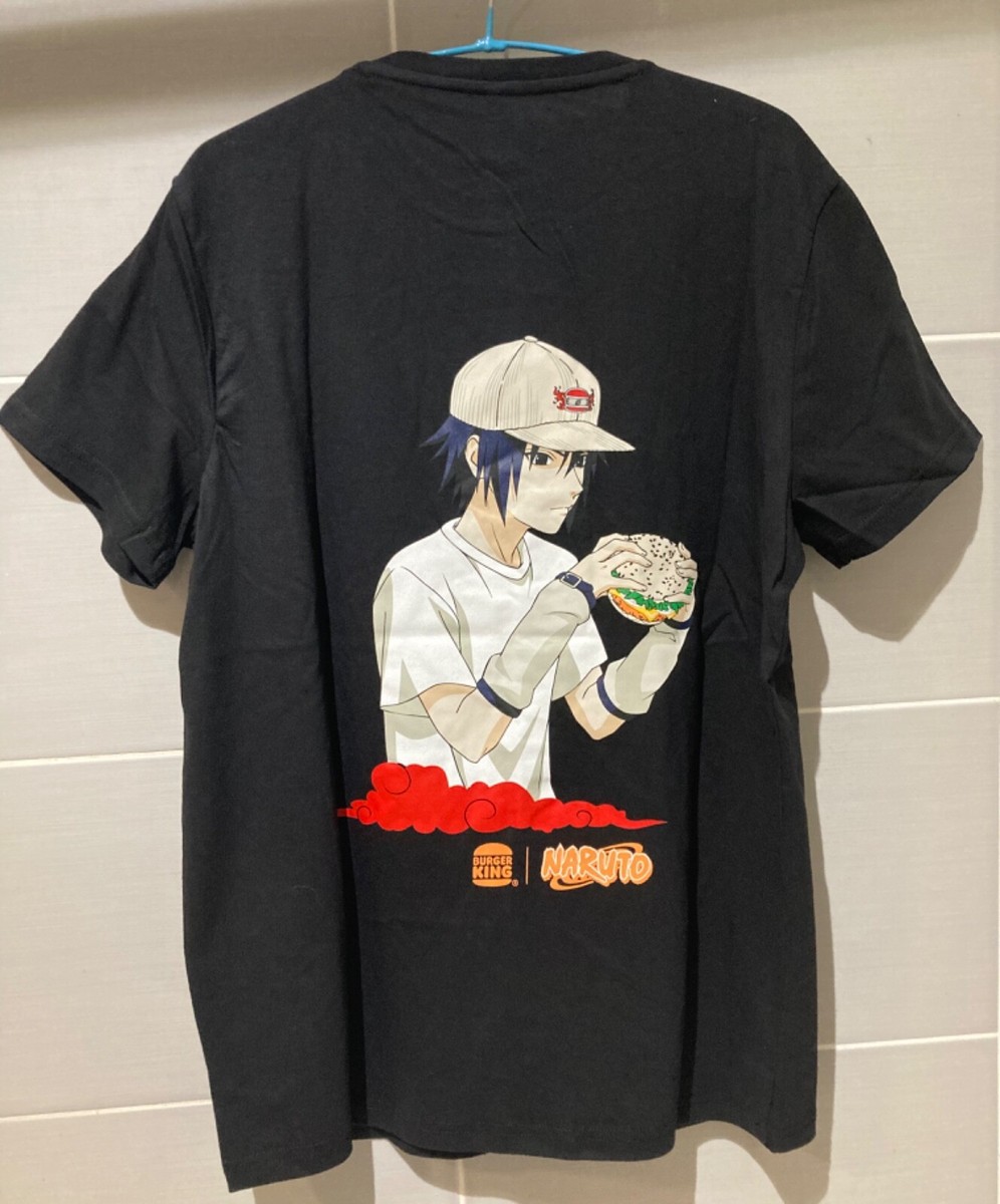 ナルト　NARUTO　バーガーキング　スイス　コラボTシャツ Naruto x Burger King Swiss Collaboration T-Shirt Black M