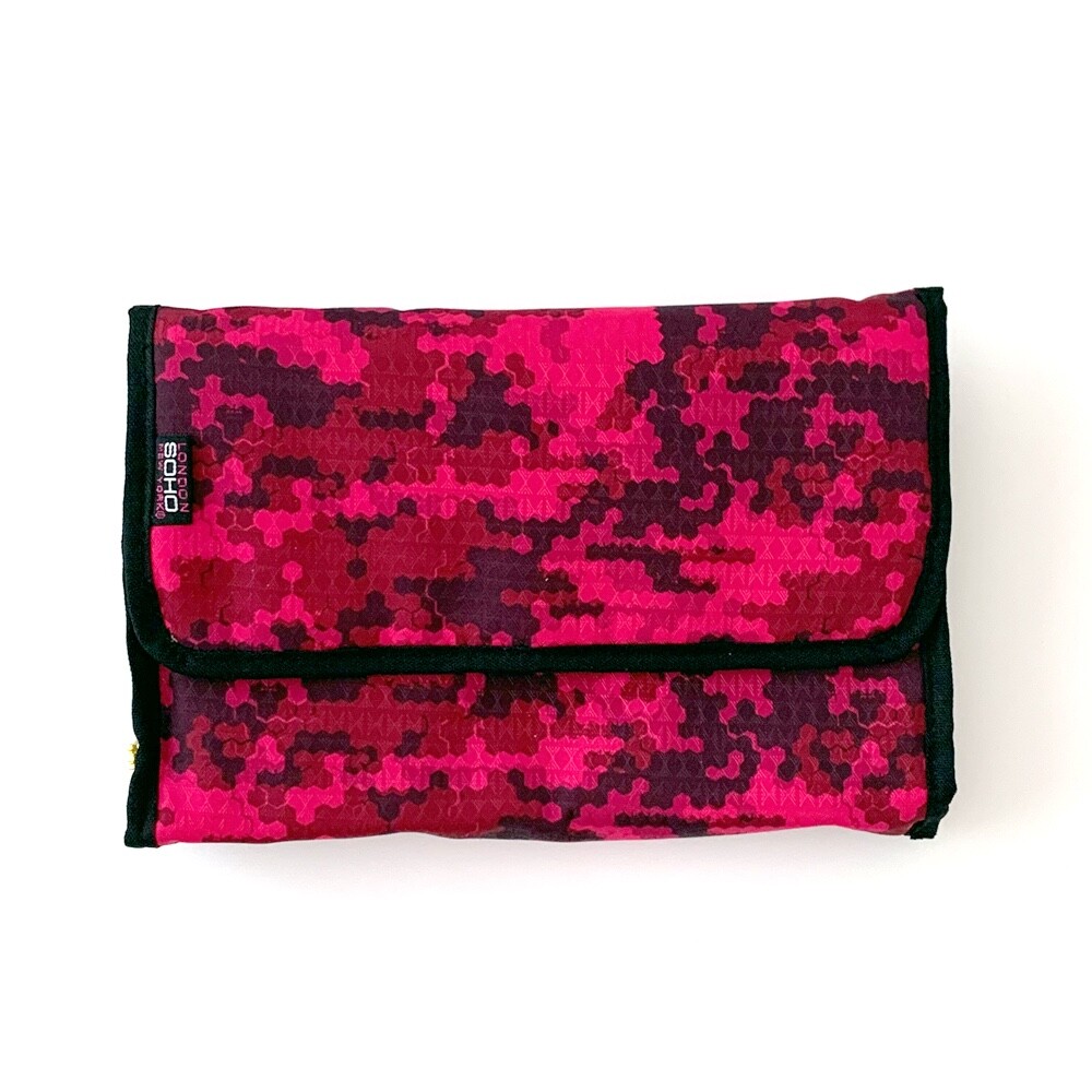 Hanging Valet Toiletry Cosmetic Travel Bag Organizer Hot Pink eBay