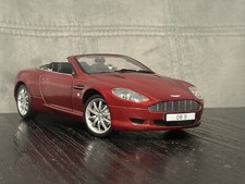 Solido 1/18 Aston Martin DB9 Volante 2005 Red Diecast Scale Car Missing Mirros