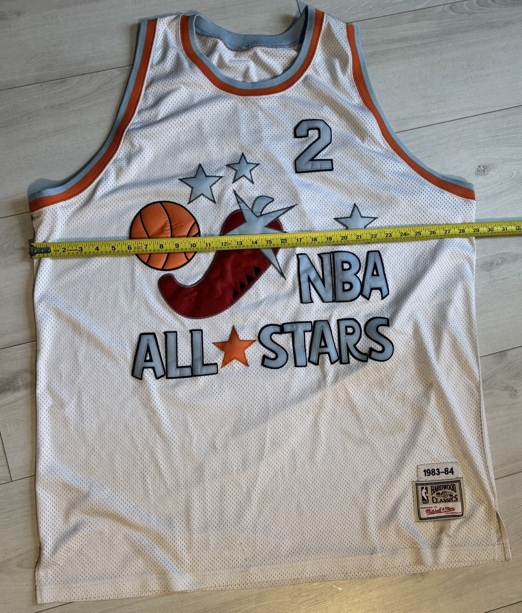 NBA All Stars White Jersey Hardwood Classics Mitchell Ness