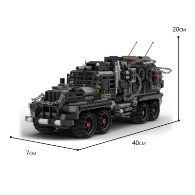 ZITIANYOUBUID Tatra T815 Geländewagen 8x8 Offroad-LKW Reisiger 1306 teile