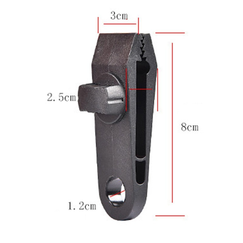 10pcs Sets Awning Tarp Clamp Set Clips Hangers Survival Tent eBay