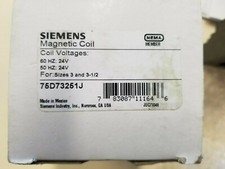 NEW FURNAS SIEMENS 75D73251J 24V COIL DEFINITE PURPOSE CONTACTOR 6DRR3 (42H)