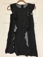 calvin klein Girls dress L 12/14 Rayan Pika Dots