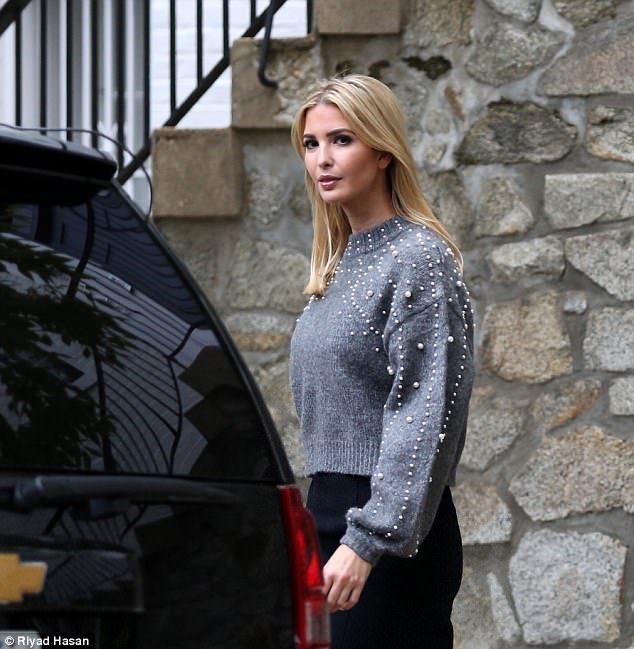 ZARA GREY CROPPED SWEATER FAUX PEARLS IVANKA BLOGGERS 9598/121