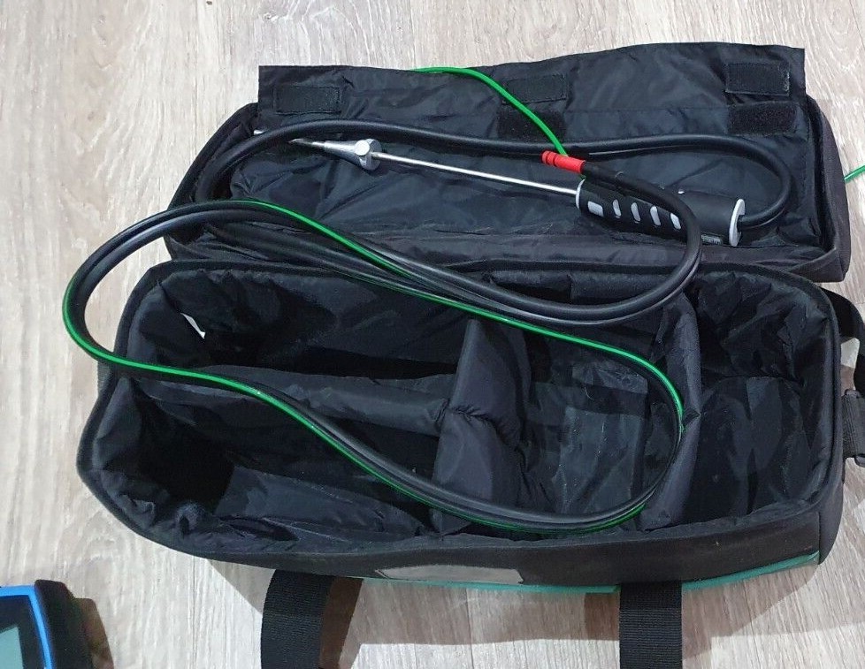 Kane 258 Flue Gas Analyser With CP2 probe And Case. Printer. Calibrated