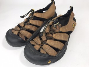 Keen Newport Hombres Tamaño del zapato 11 Cuero Marrón Sandalias Deportivas  Senderismo Impermeable | eBay