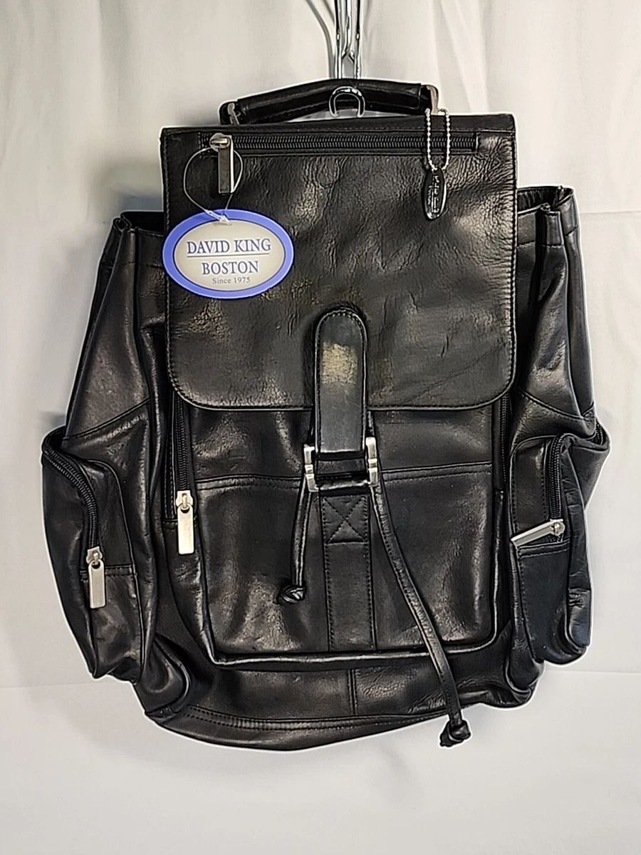 David King Black Leather Bags for Men for sale | eBay