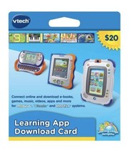 NEW V.tech 20 Learning App Download Card for MobiGo, V.Reader, InnoTab - SEALED