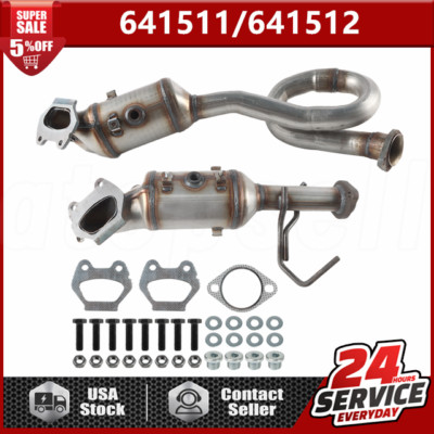 Both Side Catalytic Converters For 2012-2018 Jeep Wrangler 3.6L 20H641511/512