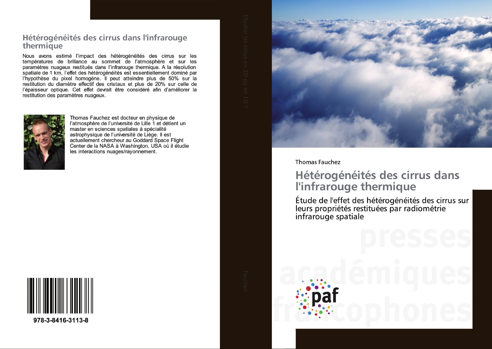 Hétérogénéités Des Cirrus Dans L'infrarouge Thermique Thomas Fauchez
