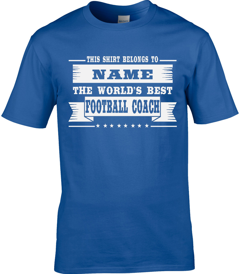 Coach Football Shirt Ideas