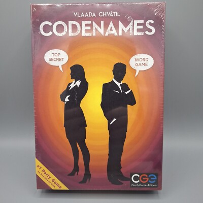 Codenames Card Game, Czech Games Edition, New - Sealed, #1 Party Game
