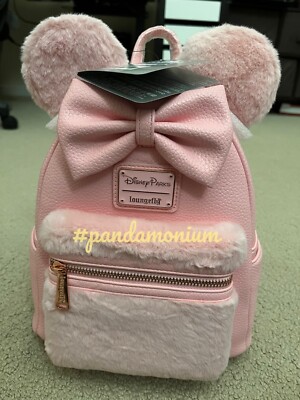Fuzzy pink piglet lounge fly EXCLUSIVE DROP: Loungefly Disney Parks Minnie Mouse Piglet  main image 2