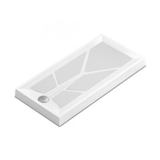AKW Sulby 2 Shower Bath Tray Base, All Size Waste & Drainage Options