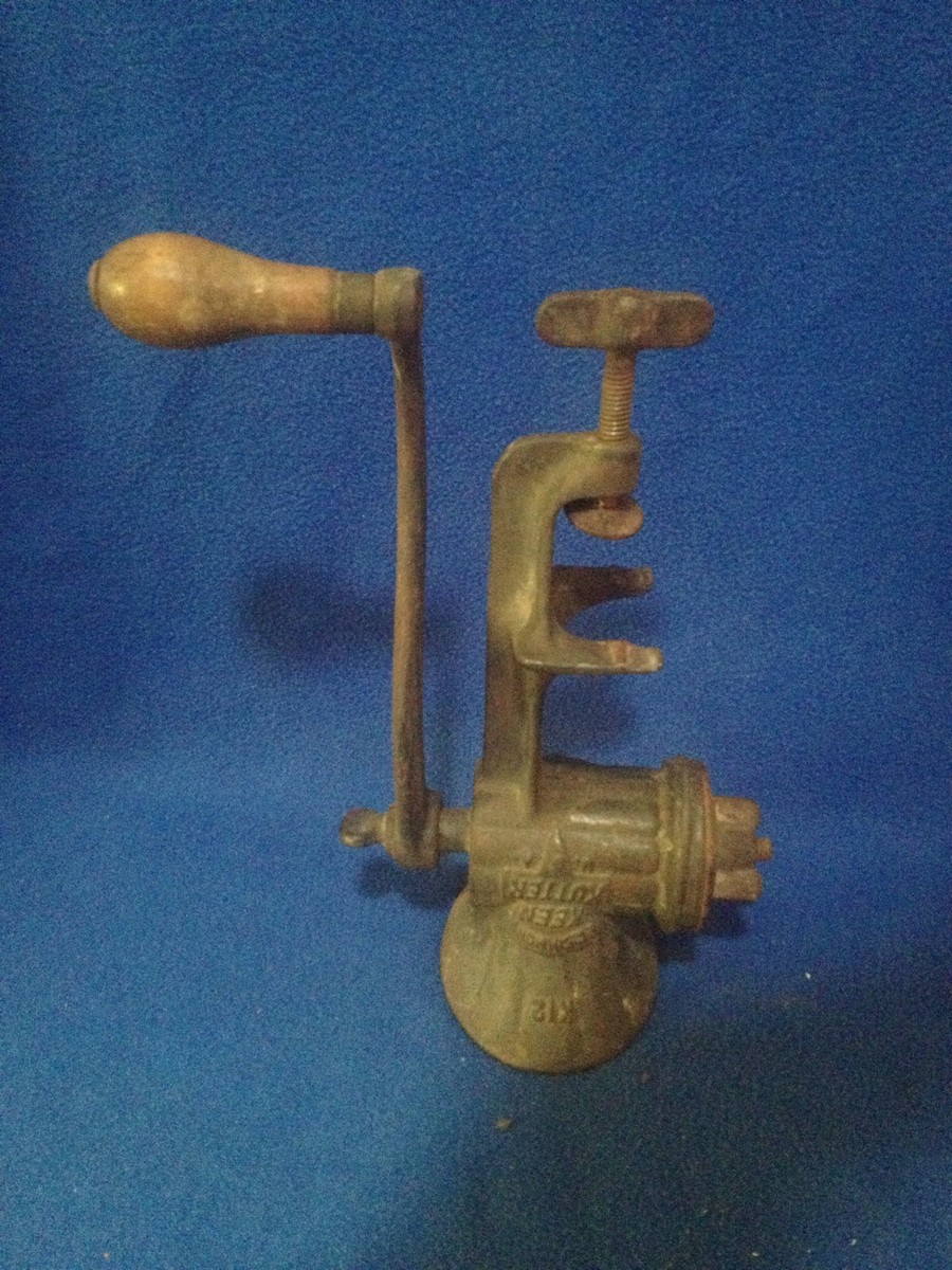 Antique Keen Kutter K12 KI2 Cast Iron Meat Grinder Food Chopper