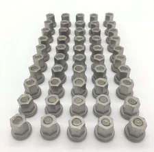 50 Group 31 Battery Stainless Steel Closed Nut for Standard 3/8" Stud USA MADE