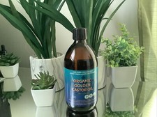 Organic Golden Castor Oil, 16.9 fl oz 500 ml 