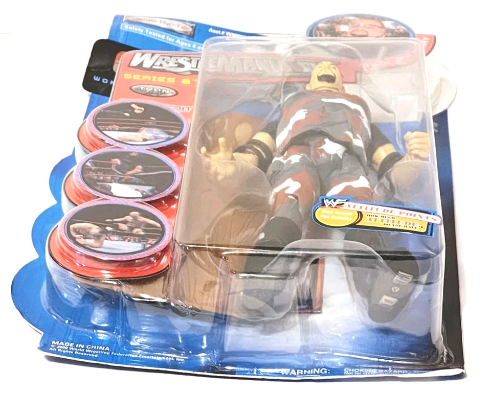 Figura de lucha libre WWF WWE WrestleMania XVII 17 Buh Buh Ray Dudley serie 8 2000 Foto 4 de 4