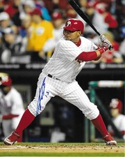 FREDDY GALVIS Signed Autographed 8x10 Baseball Photo Philadelphia Phillies COA