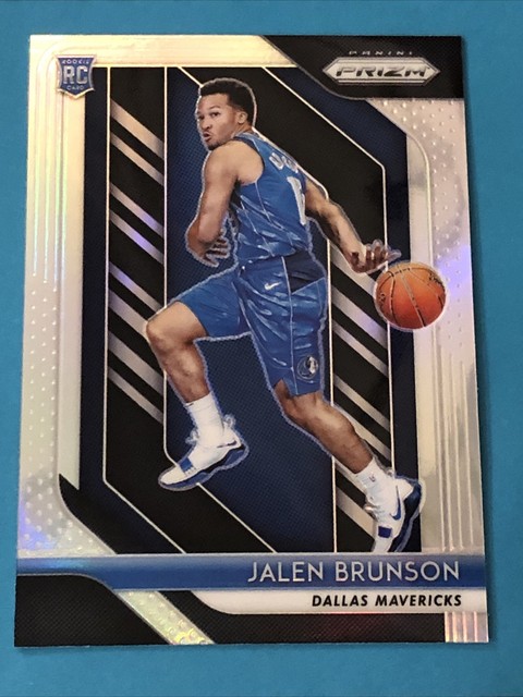 2018 19 Prizm Jalen Brunson RC Rookie Card Dallas Mavericks EBay