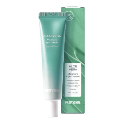 PRETTY SKIN Aloe Vera Moisture Eye Cream 40ml Augenbehandlung Koreanische Kos...