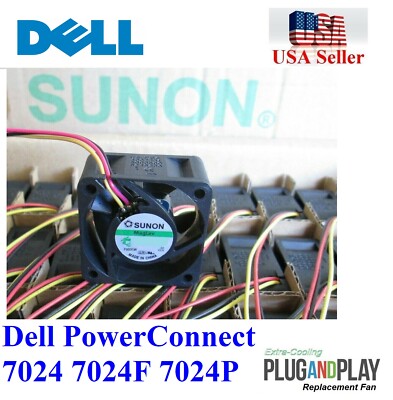 1x Neu Ersatz Lüfter Dell PowerConnect PC7024 PC7024F PC7024P PC7048 PC7048P
