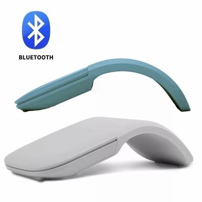 Slim Wireless Foldable Optical bluetooth Arc Touch Mouse Fit For Computer mac OS
