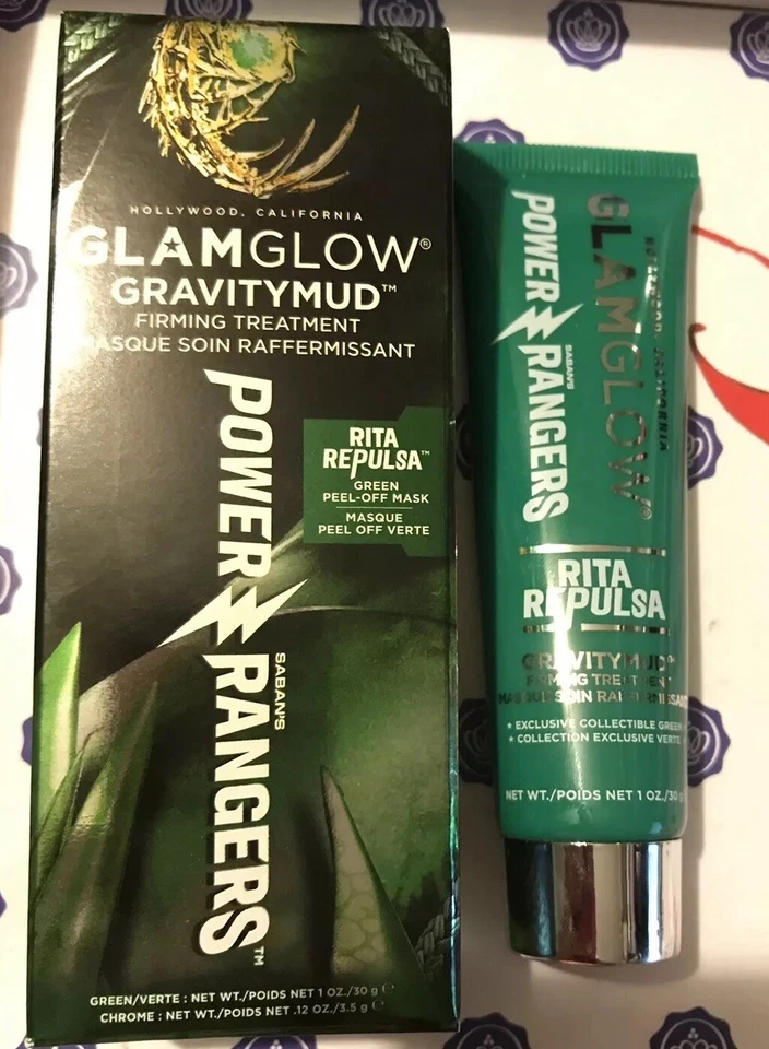 GLAMGLOW GRAVITYMUD Firming Treatment Power Rangers Rita Repulsa 1oz & Sample - Image 2 of 4