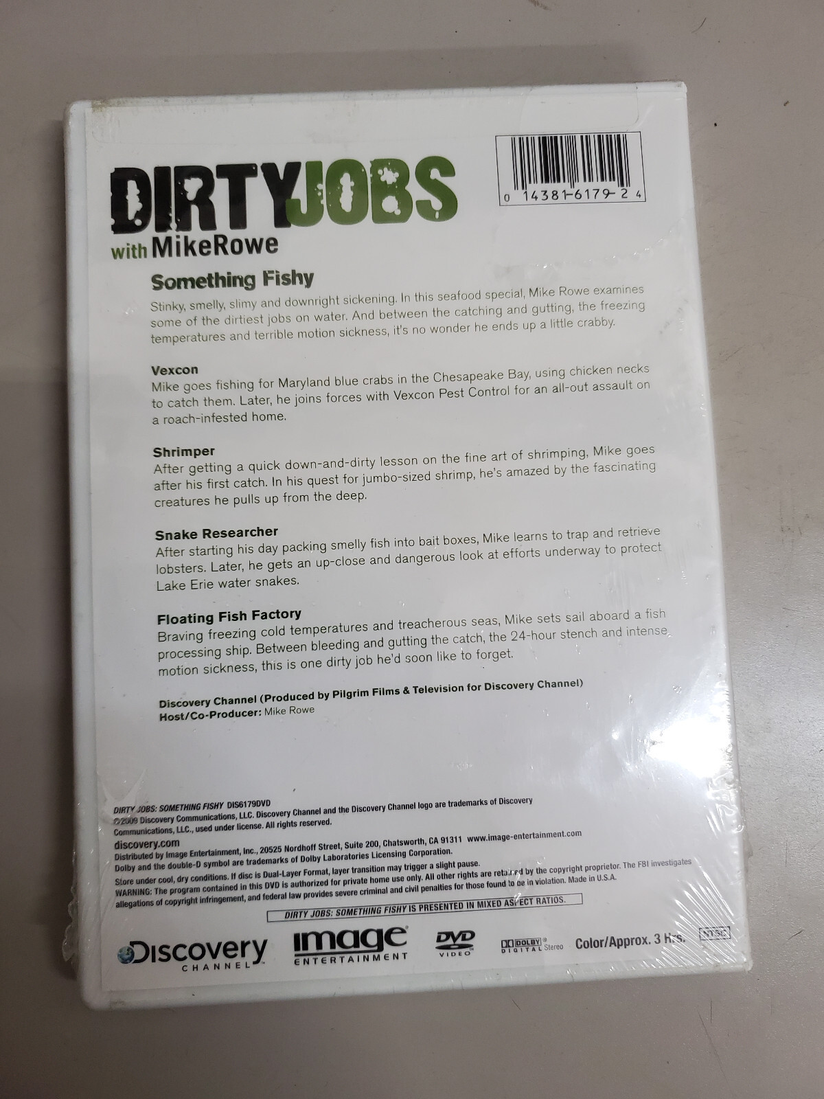The Discovery Channel Dirty Jobs Something Fishy (DVD, Men Of