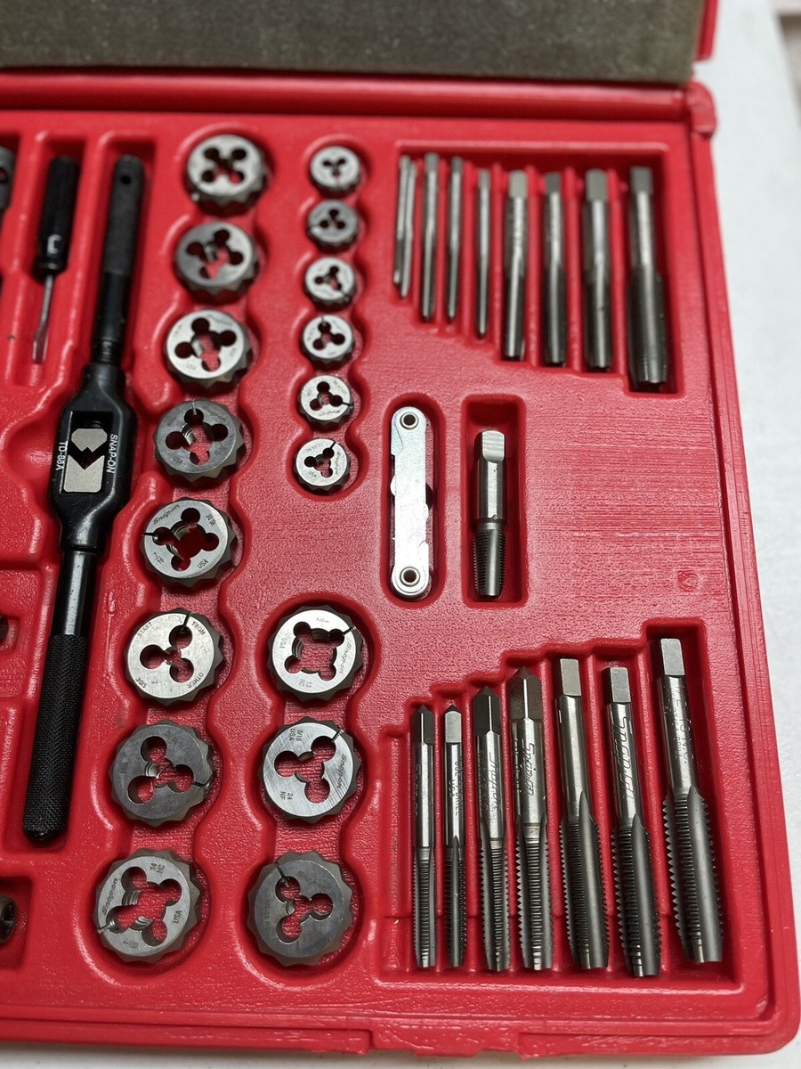 【レン】tw5000s SD 64 SD128 3点セット SNAP-ON TDTDM500B - 80pc SAE & Metric Master Tap & Die Set for