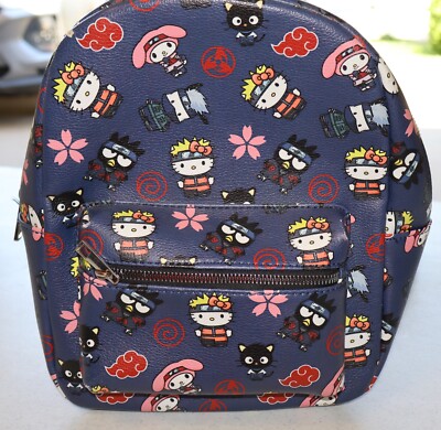 Naruto Shippuden X Hello Kitty And Friends Character Mini Backpack Sanrio