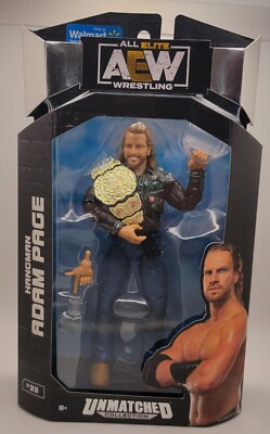 Jazwares AEW Unmatched #33 Hangman Adam Page Walmart Exclusive Action ...