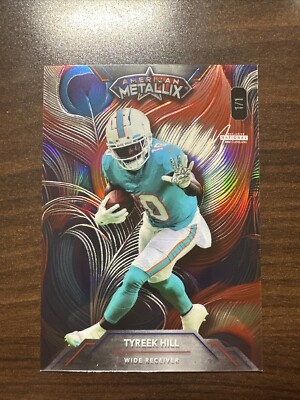 Tyreek Hill Wild Card American Metallix National Convention Card