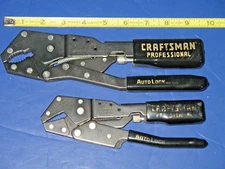 CRAFTSMAN PROFESSIONAL - AUTO LOCK  GRIP  PLIERS  45309 & 45307 2 PIECE LOT USA